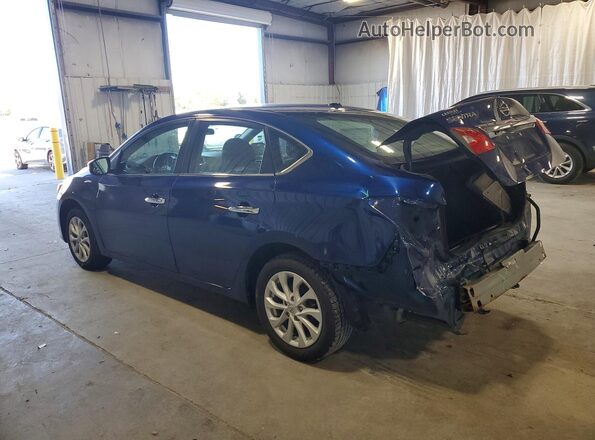 3N1AB7AP1KY321463 2019 NISSAN SENTRA Blue 