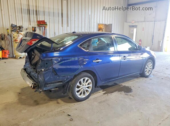 3N1AB7AP1KY321463 2019 NISSAN SENTRA Blue 