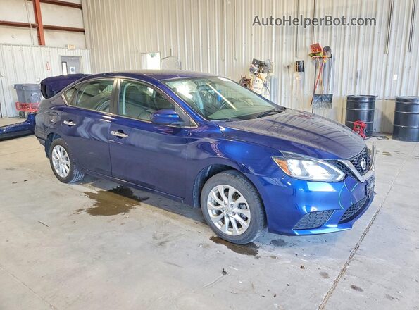 3N1AB7AP1KY321463 2019 NISSAN SENTRA Blue 