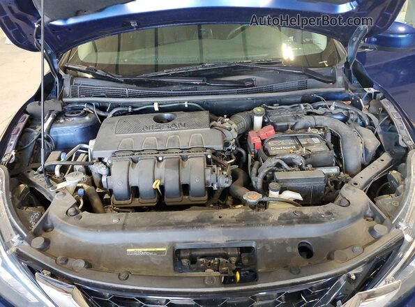 3N1AB7AP1KY321463 2019 NISSAN SENTRA Blue 