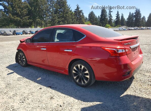 3N1AB7AP1KY322726 2019 NISSAN SENTRA Красный 