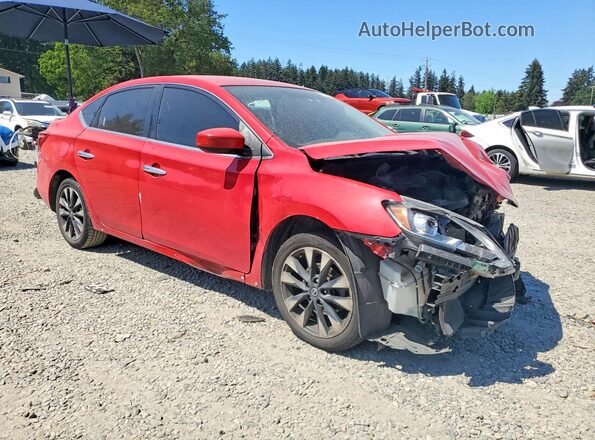 3N1AB7AP1KY322726 2019 NISSAN SENTRA Красный 