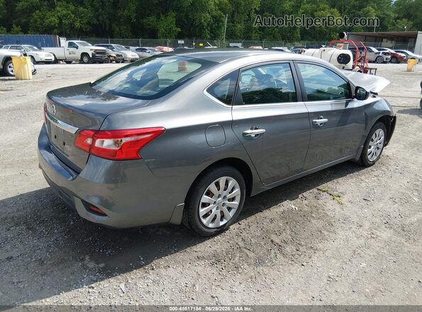 3N1AB7AP1KY327988 2019 NISSAN SENTRA Gray Հետևի աջ