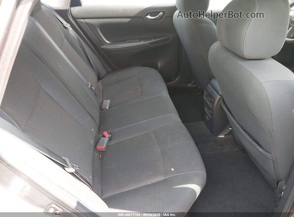 3N1AB7AP1KY327988 2019 NISSAN SENTRA Gray VIN կոդի պիտակի տեսք