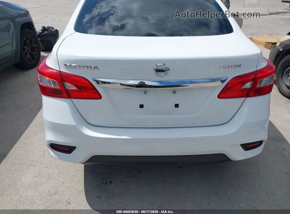 3N1AB7AP1KY328283 2019 NISSAN SENTRA White 