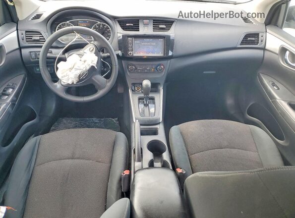3N1AB7AP1KY328767 2019 NISSAN SENTRA Blue Vista del salpicadero