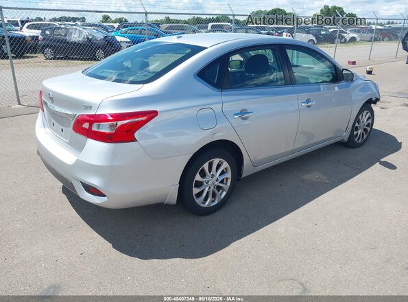 3N1AB7AP1KY333919 2019 NISSAN SENTRA White Rear right