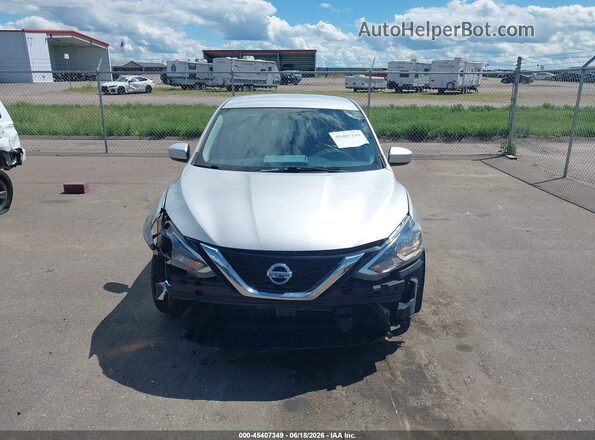 3N1AB7AP1KY333919 2019 NISSAN SENTRA White Rear interior view