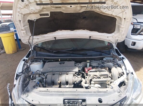3N1AB7AP1KY336786 2019 NISSAN SENTRA Белый Вид сзади