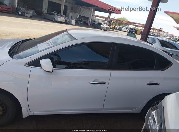 3N1AB7AP1KY336786 2019 NISSAN SENTRA Белый Панорамный вид салона 360°