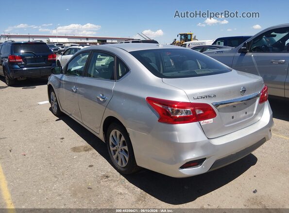 3N1AB7AP1KY338523 2019 NISSAN SENTRA Silver 
