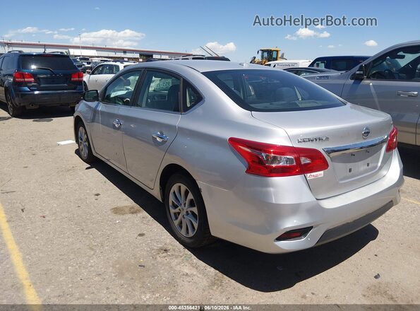 3N1AB7AP1KY338523 2019 NISSAN SENTRA Silver 