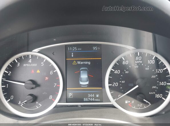3N1AB7AP1KY346914 2019 NISSAN SENTRA Gray Vista de los asientos traseros