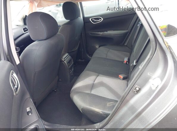 3N1AB7AP1KY346914 2019 NISSAN SENTRA Gray Vista de la etiqueta del VIN