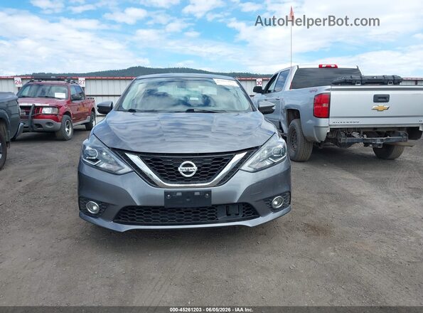 3N1AB7AP1KY346914 2019 NISSAN SENTRA Gray Vista del cuadro de instrumentos
