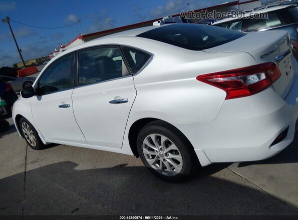 3N1AB7AP1KY349344 2019 NISSAN SENTRA White 
