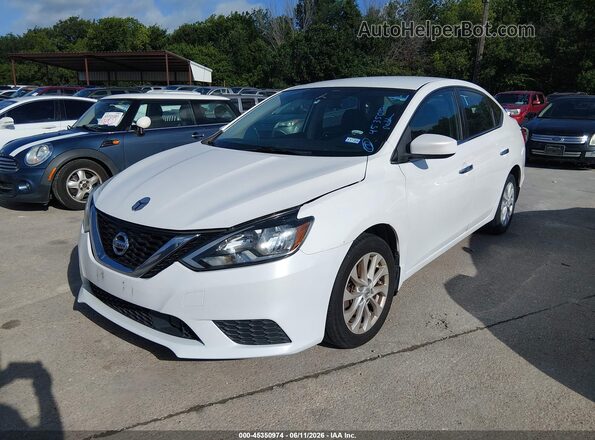 3N1AB7AP1KY349344 2019 NISSAN SENTRA White 
