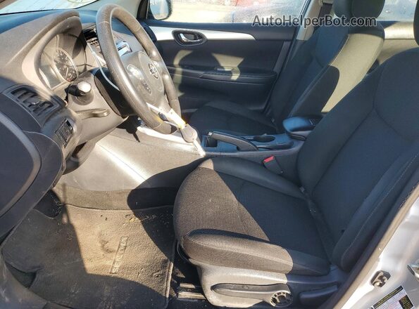 3N1AB7AP1KY351708 2019 NISSAN SENTRA Silver Vista interior delantera