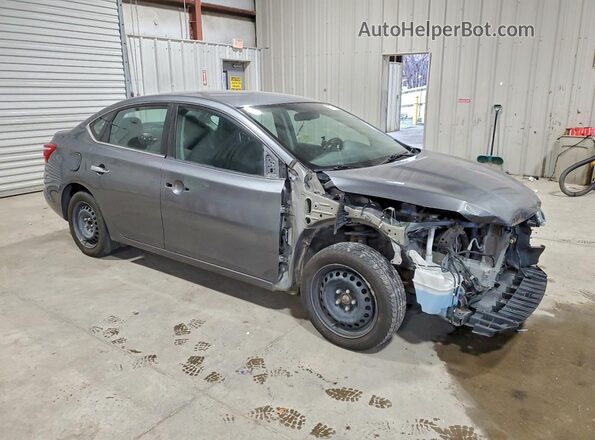 3N1AB7AP1KY352292 2019 NISSAN SENTRA Gray Առջևի աջ