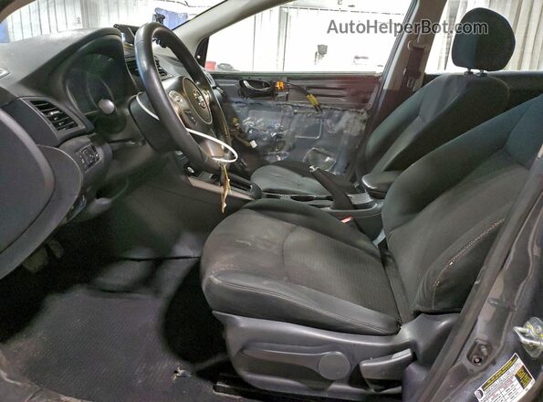 3N1AB7AP1KY352292 2019 NISSAN SENTRA Gray Սալոնի դիմացի տեսք