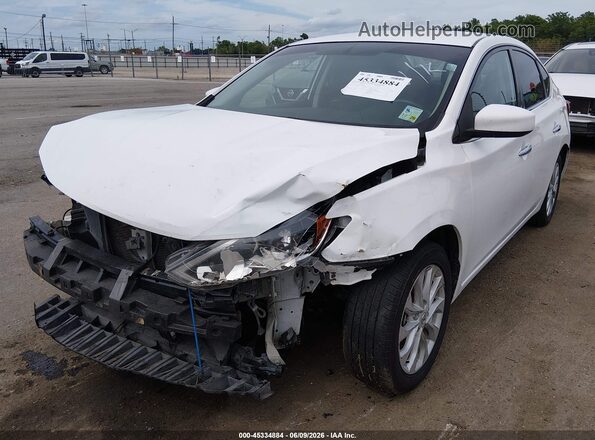3N1AB7AP1KY407744 2019 NISSAN SENTRA Белый 