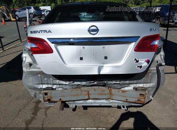 3N1AB7AP1KY410398 2019 NISSAN SENTRA Серебряный 