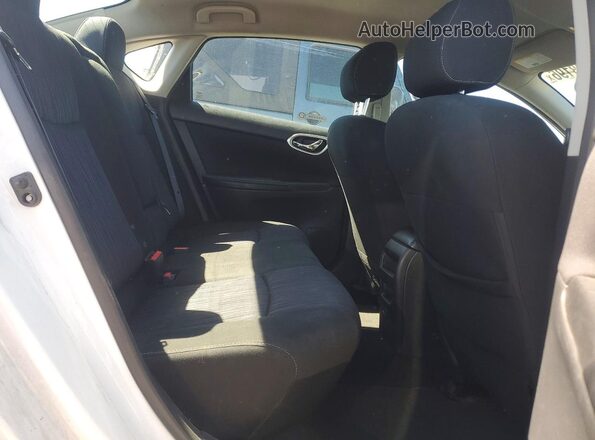 3N1AB7AP1KY420672 2019 NISSAN SENTRA White Вид задніх сидінь
