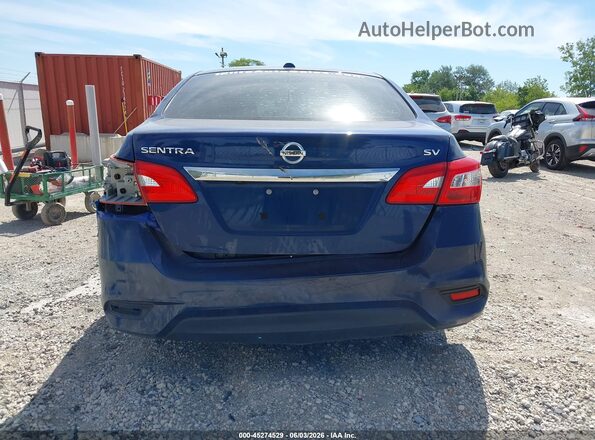 3N1AB7AP1KY422809 2019 NISSAN SENTRA Blue 