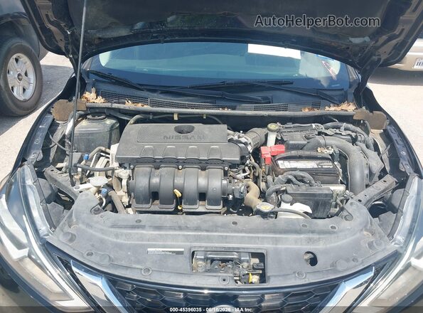 3N1AB7AP1KY436810 2019 NISSAN SENTRA Черный Вид сзади
