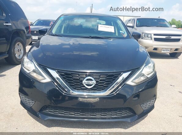 3N1AB7AP1KY436810 2019 NISSAN SENTRA Черный Вид щитка приборов