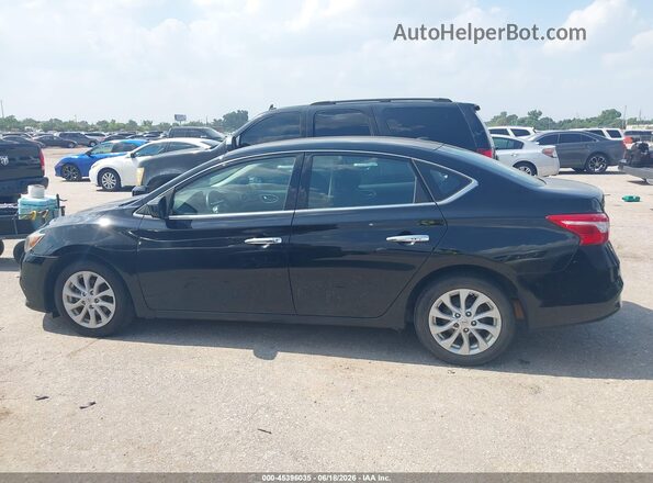 3N1AB7AP1KY436810 2019 NISSAN SENTRA Черный Панорамный вид салона 360°