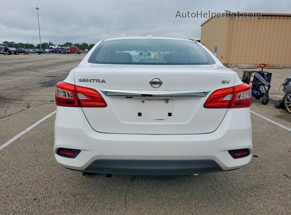 3N1AB7AP1KY439075 2019 NISSAN SENTRA White Rear view