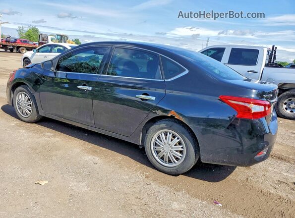 3N1AB7AP2GL648135 2016 NISSAN SENTRA Black Задня ліва чверть