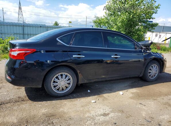 3N1AB7AP2GL648135 2016 NISSAN SENTRA Black Задня права чверть