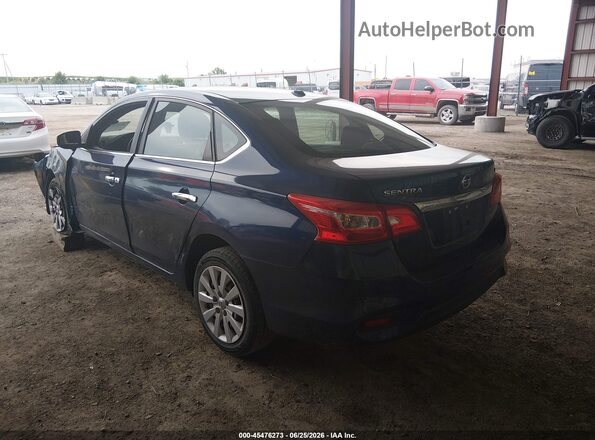 3N1AB7AP2GL656803 2016 NISSAN SENTRA Blue უკანა მარცხენა