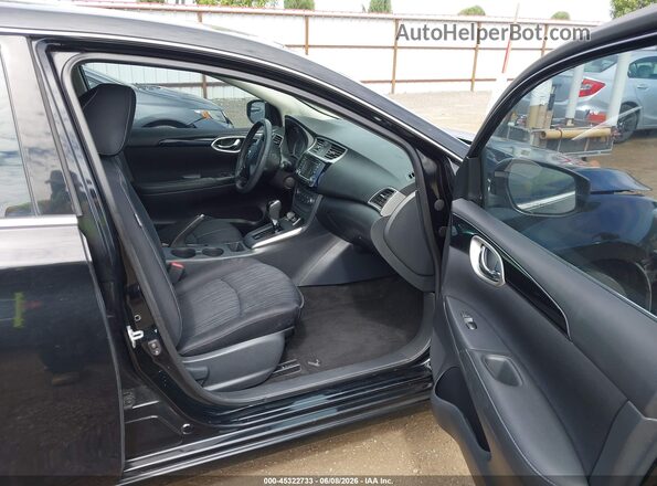 3N1AB7AP2GL663315 2016 NISSAN SENTRA Black წინა სალონის ხედი