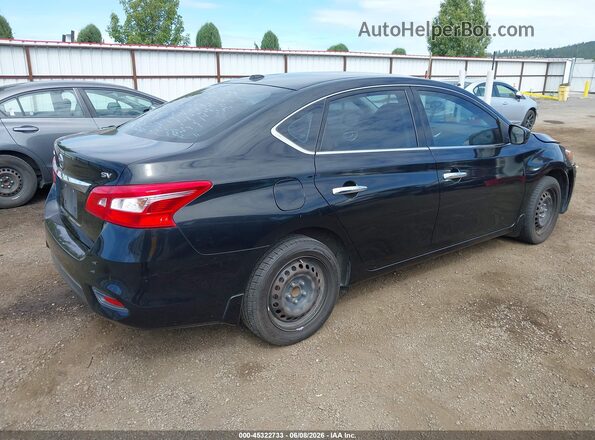 3N1AB7AP2GL663315 2016 NISSAN SENTRA Black უკანა მარჯვენა