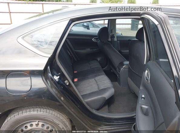 3N1AB7AP2GL663315 2016 NISSAN SENTRA Black VIN კოდის სტიკერის ხედი