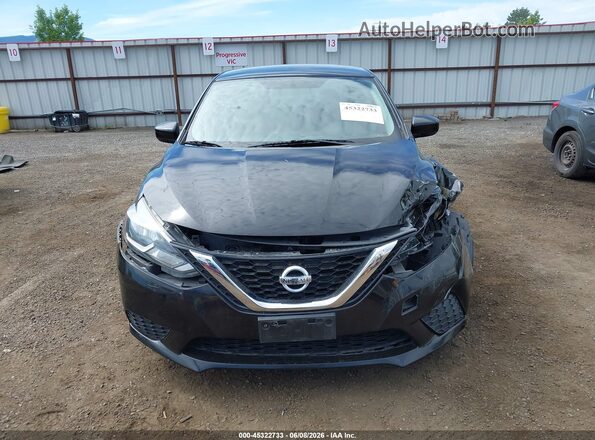 3N1AB7AP2GL663315 2016 NISSAN SENTRA Black ხელსაწყოთა პანელის ხედი