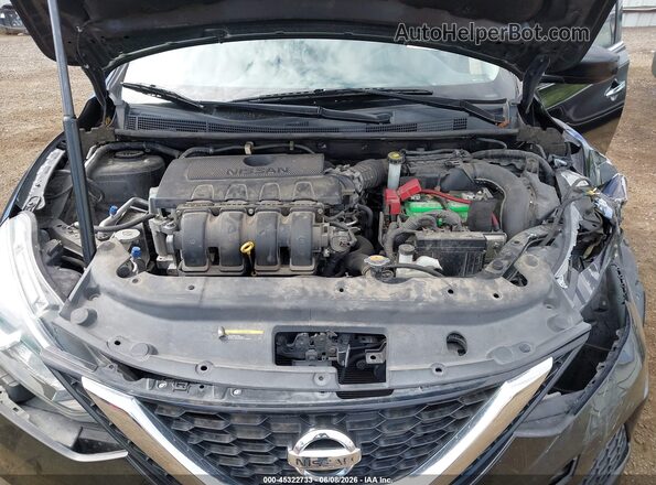3N1AB7AP2GL663315 2016 NISSAN SENTRA Black უკანა ხედი