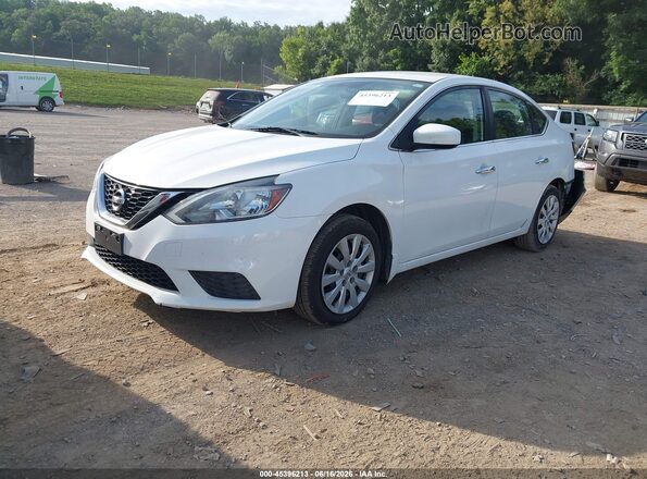 3N1AB7AP2GL663976 2016 NISSAN SENTRA White Передня ліва чверть
