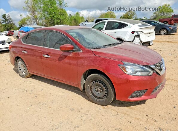 3N1AB7AP2GL669549 2016 NISSAN SENTRA Burgundy Delantero derecho