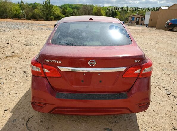 3N1AB7AP2GL669549 2016 NISSAN SENTRA Burgundy Vista trasera