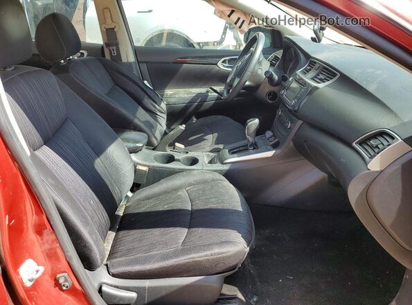 3N1AB7AP2GL669549 2016 NISSAN SENTRA Burgundy Vista interior delantera