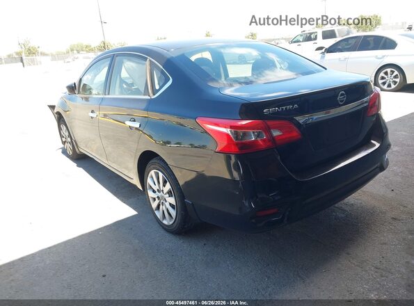 3N1AB7AP2GL682219 2016 NISSAN SENTRA Black Հետևի ձախ