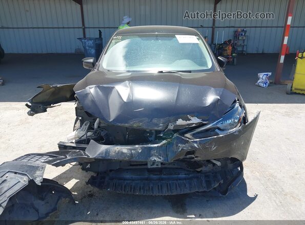 3N1AB7AP2GL682219 2016 NISSAN SENTRA Black Սարքավորումների վահանակի տեսք