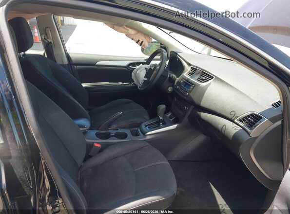 3N1AB7AP2GL682219 2016 NISSAN SENTRA Black Սալոնի դիմացի տեսք