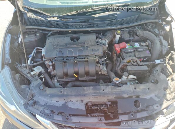 3N1AB7AP2GL683144 2016 NISSAN SENTRA Gray Vista interior trasera