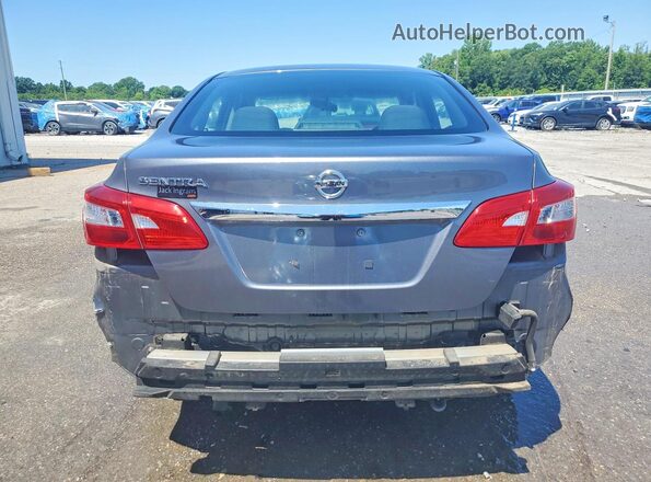 3N1AB7AP2GL683144 2016 NISSAN SENTRA Gray Vista trasera