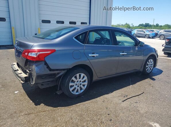 3N1AB7AP2GL683144 2016 NISSAN SENTRA Gray Trasero derecho